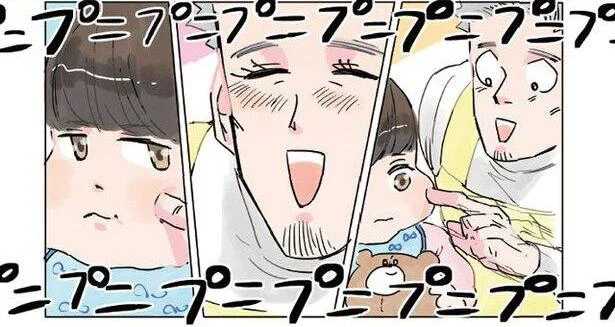 プニプニしすぎ!? ぷっくり顔の園児のほっぺを触っていたら…／保育士でこ先生（6）