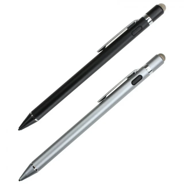 タブレットでのお絵描きもはかどる！ なめらかな書き心地の超極細2Wayタッチペン