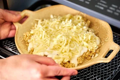 トースターでこんがり焼き目がつくまで焼く