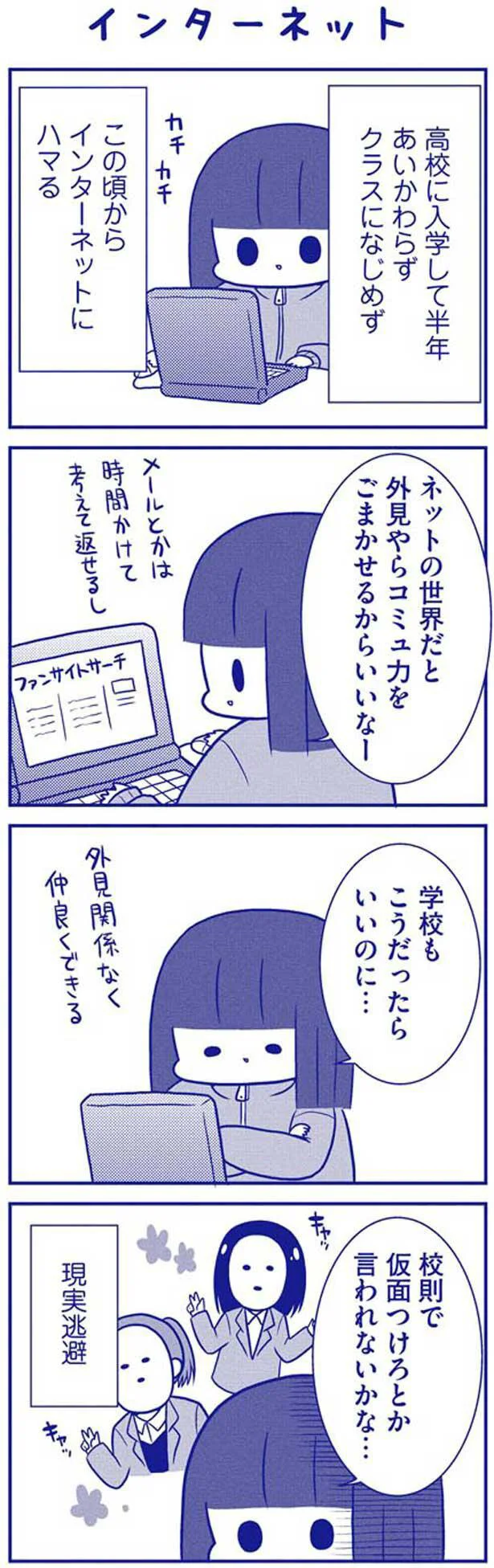 この頃からインターネットにハマる