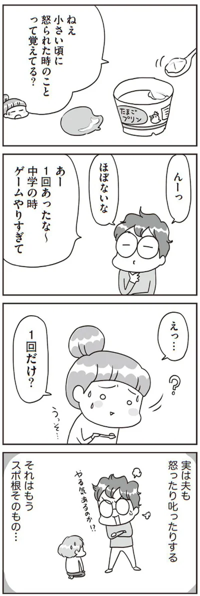 小さい頃に怒られた時のことって覚えてる？