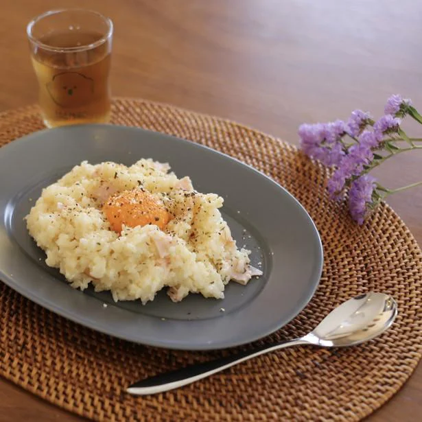 「レンチンカルボご飯」完成！