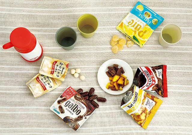 お出掛け用おやつ各種