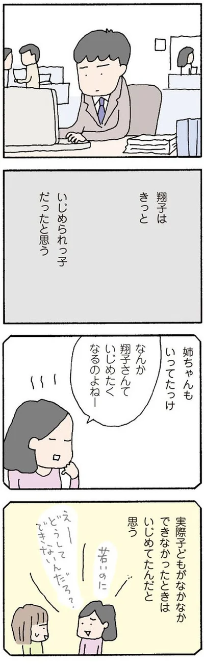 いじめられっ子だったと思う