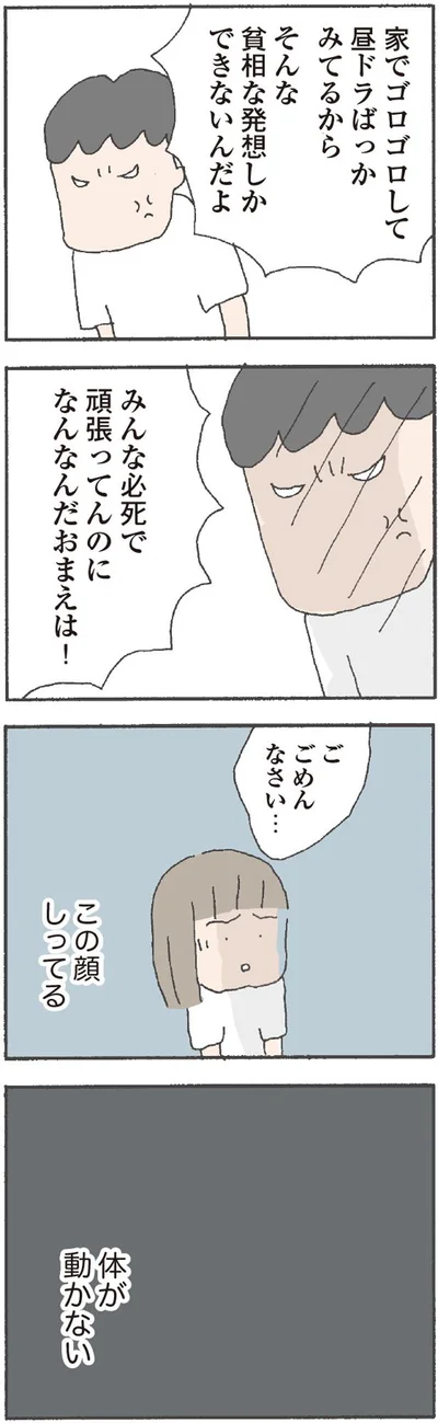 体が動かない