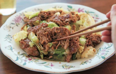 ひき肉をほぐす必要なし！「でかそぼろ回鍋肉」