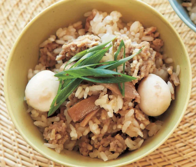 食材の下ごしらえいらず！ ひき肉でうまみた〜っぷり「ちまき風炊き込みご飯」