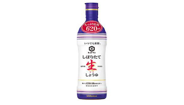 いつでも新鮮　しぼりたて生しょうゆ