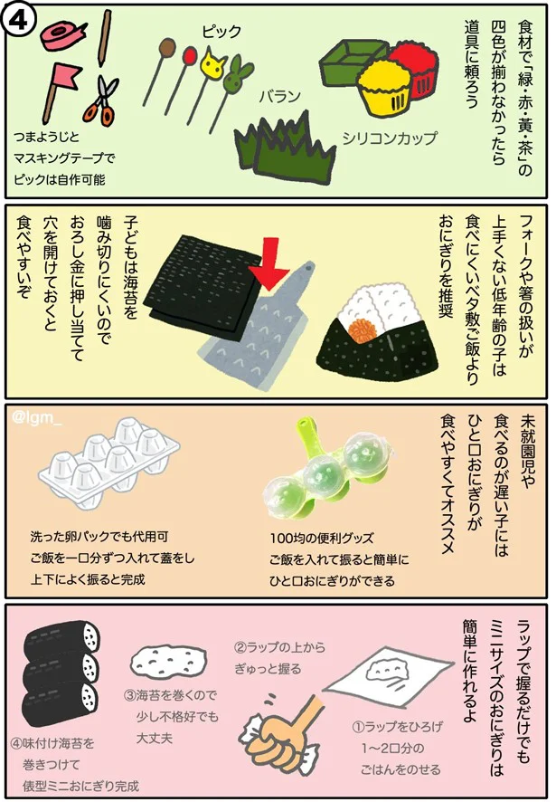 料理が苦手なお母さん向けのお弁当対策（4）