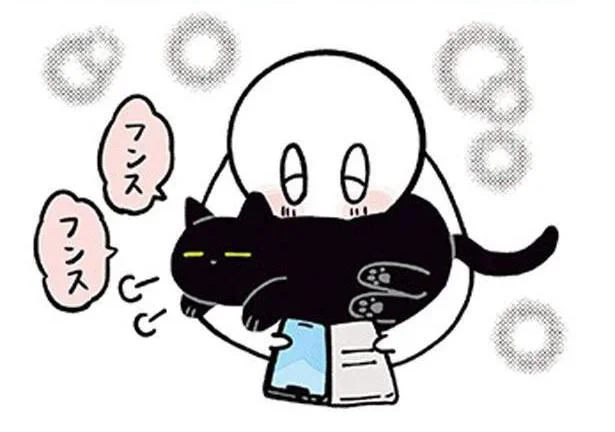 スマホを邪魔されても許してしまう あったかくてかわいい生き物 黒猫ろんと暮らしたら 2 9 レタスクラブ