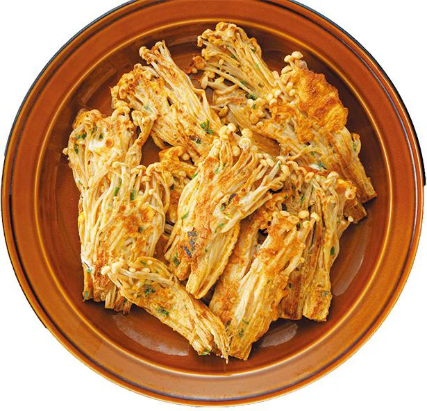 ごはんにもお酒にも合う～！「えのきの黄金焼き」／簡単ウマい！もりもり野菜レシピ（1）