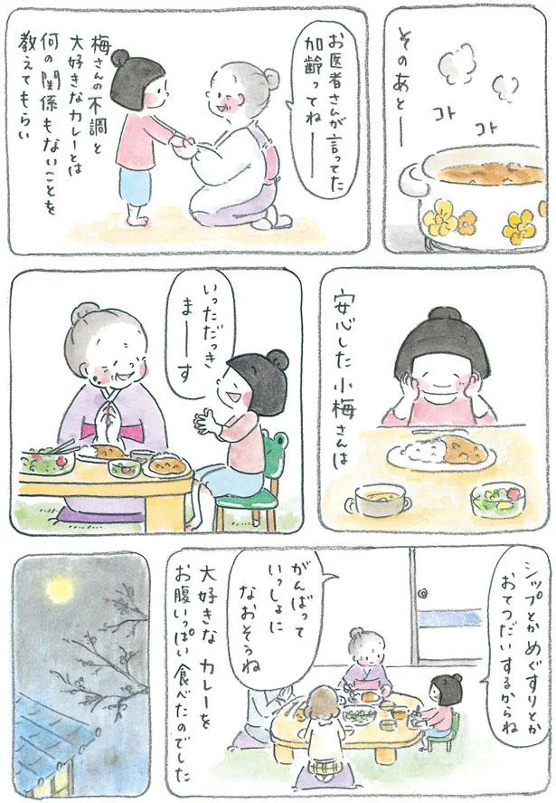 大好きなカレーをお腹いっぱい食べたのでした