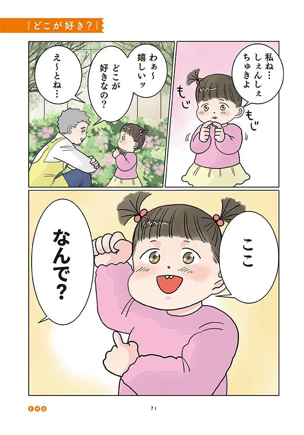 どこが好き？