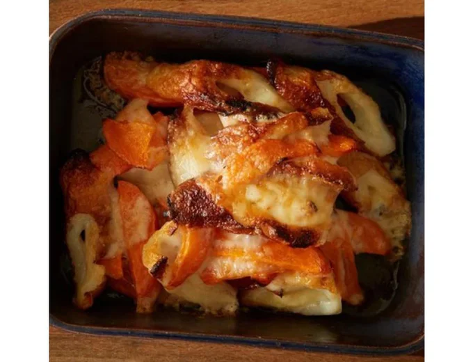 ちくわとにんじんのチーズ焼き