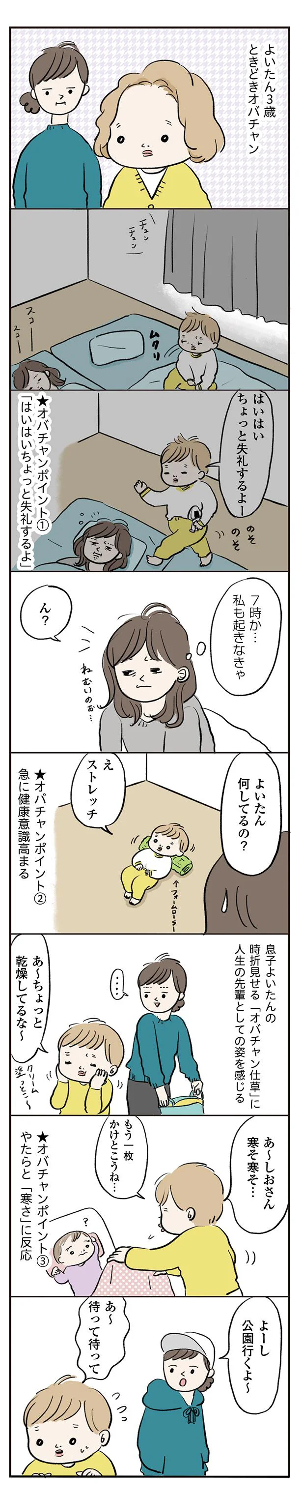 よいたん3歳、ときどきオバチャン？