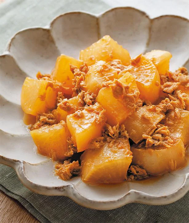ツナのうまみが大根にしみしみ「レンジしみとろ大根」／簡単ウマい！もりもり野菜レシピ（4）