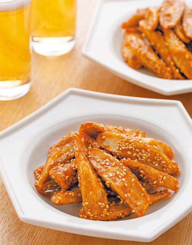 揚げごぼうの食感と甘辛ダレがめちゃうま！「ヤンニョムごぼう」／簡単ウマい！もりもり野菜レシピ（8）