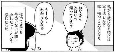 お父さん次はいつ帰ってくる？