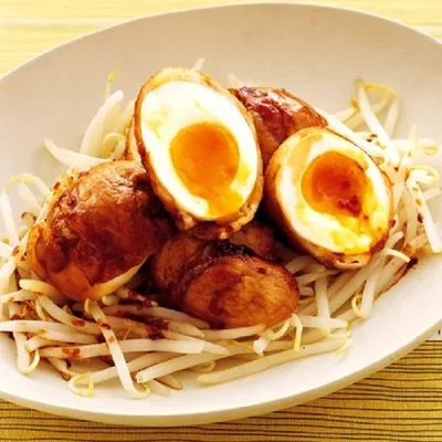 肉巻き卵の甘辛煮／ゆで卵で作るレシピ（30/30）