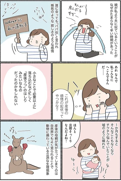 これが「産後うつ」みたいなもの？