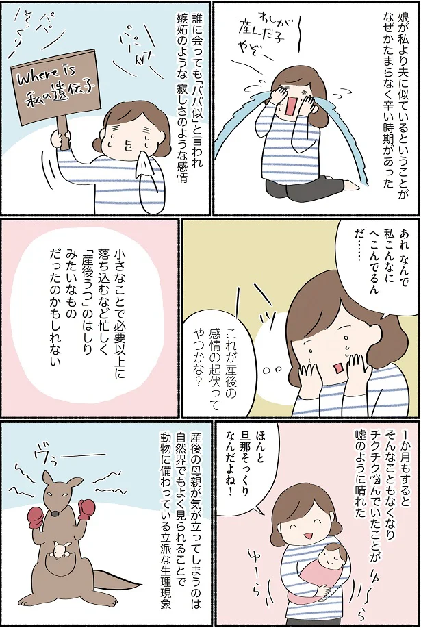 これが「産後うつ」みたいなもの？