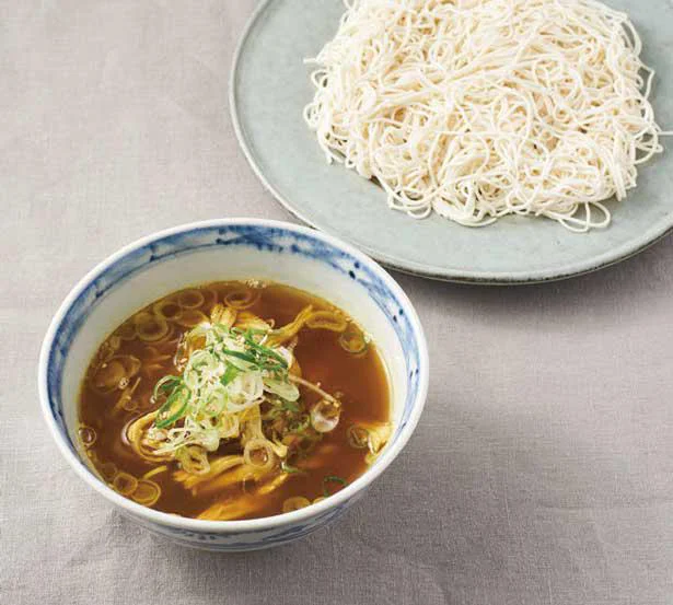 チキンカレーつけそうめん