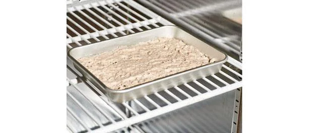 豆腐チョコアイスの作り方3、冷凍庫に2時間ほど置く。