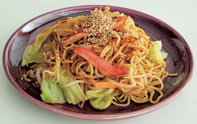 オイスターソースのコクがたまらない「上海風焼きそば」/アレンジ焼きそば(1/20)