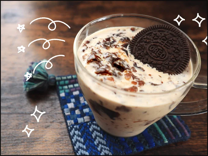 コーヒーシェイク完成!