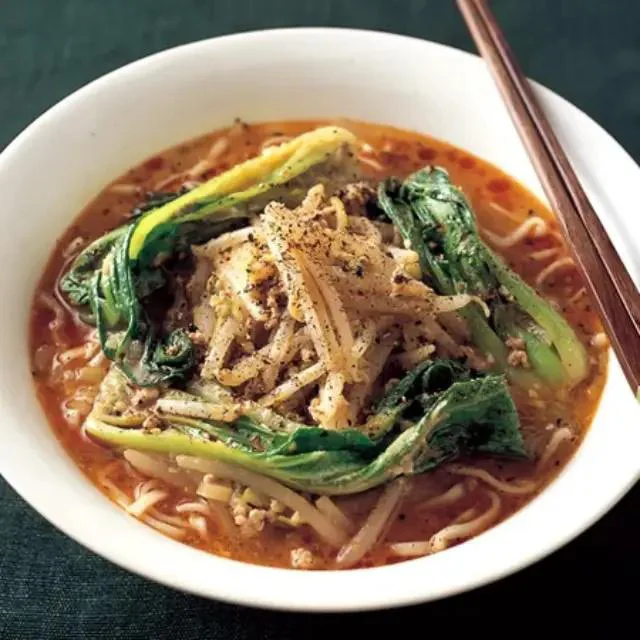 もやしはシャキシャキ感を残して「もやし担担麺」／担々麺のバリエーションレシピ（12/13）