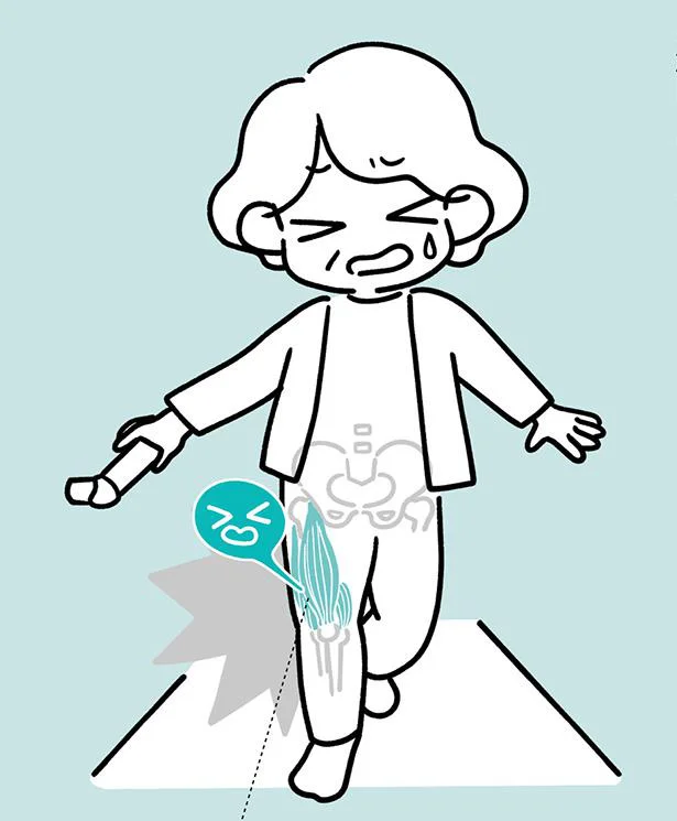 脚のむくみを解消したい！ 下半身の動きをなめらかにする「膝蓋骨スクワット」／コリと痛みの駆けこみ寺！のびちぢみ体操（6）