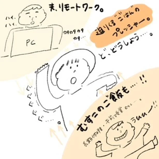 迫りくるごはんのプレッシャー