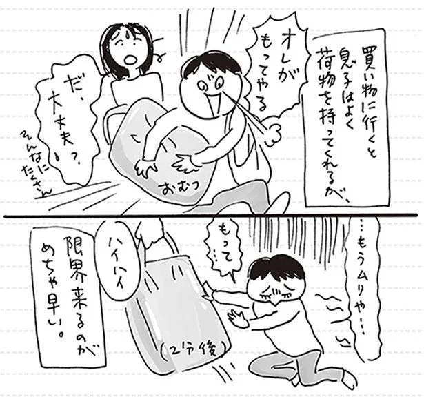 限界くるのがめちゃ早い