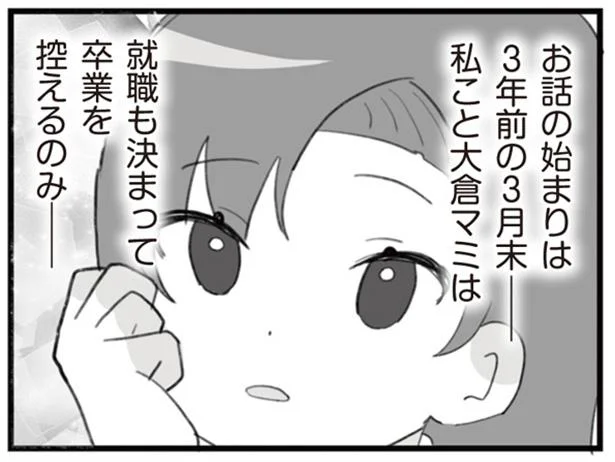 就職も決まって卒業を控えるのみ