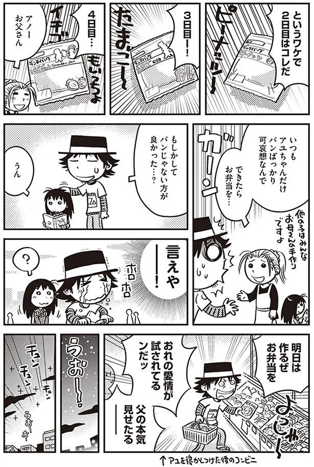 もしかしてパンじゃない方が良かった…？