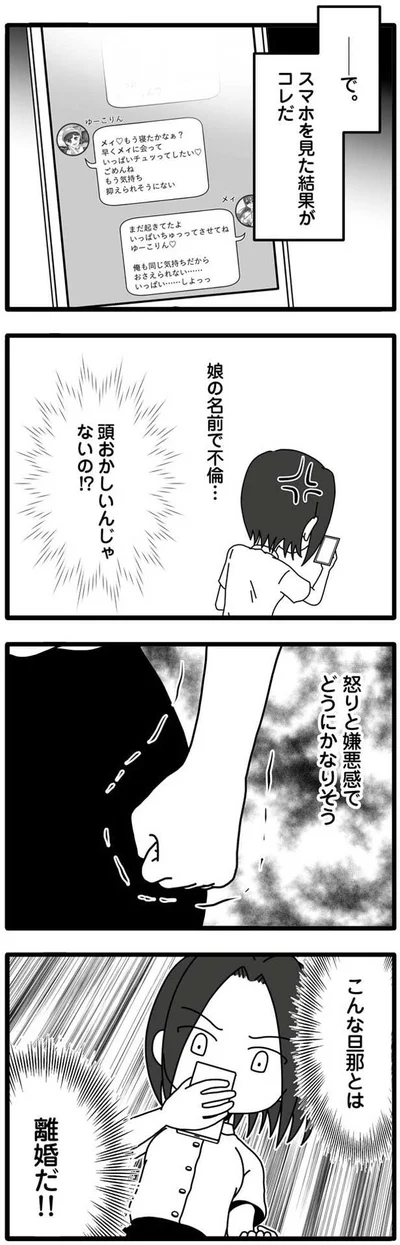 こんな旦那とは離婚だ！