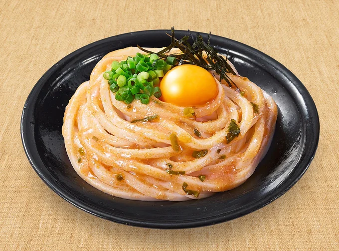 明太子まぜうどん