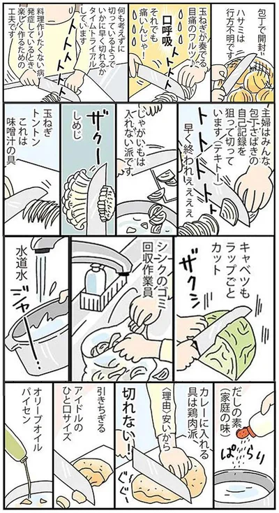  いかに早く切れるか