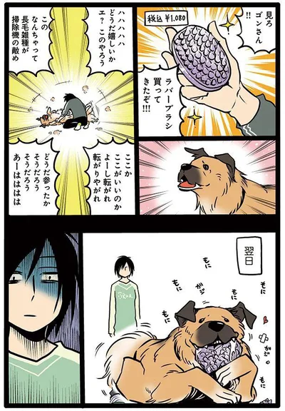 タユムさんのコミックエッセイ『雑種犬ゴンさんがダサかわいい』はレタスクラブに掲載中！（画像9/23）