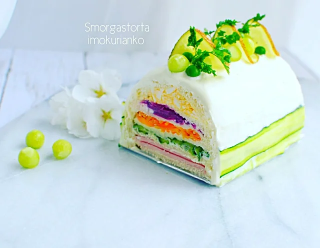  “甘くないケーキ” や“食べる宝石”など、初夏のおもてなし料理がママたちの間で話題に