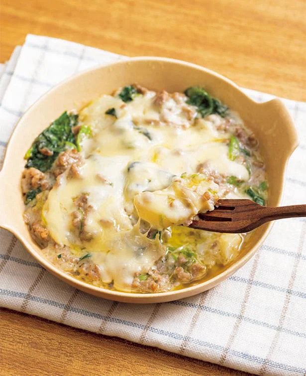 【面倒くささからの解放】フライパンひとつで完成！ 「ひき肉とポテトのクリームグラタン」【究極時短レシピ】（2）