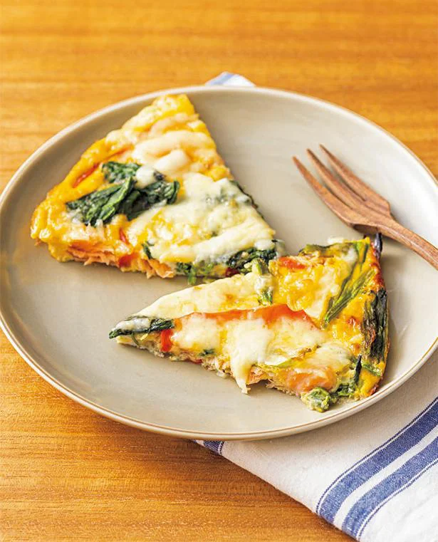 【面倒くささからの解放】チーズがとろ〜りでうま〜！ 「鮭のキッシュ」【究極時短レシピ】（4）