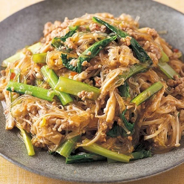 何もない時のお助け食材「はるさめ」で料理をボリュームアップ！