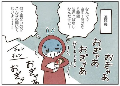 なんで寝ないの！？こんなの聞いてないよ〜！！