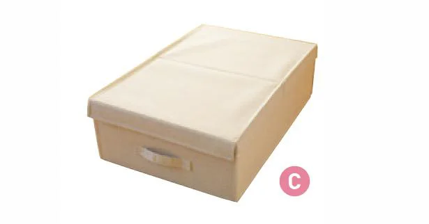 無印良品の収納ボックスがぴったり!