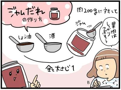 ジャムだれの作り方