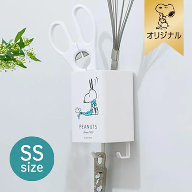 「【おかいものSNOOPY】マグネット収納ケース SSサイズ」(1100円)※サイズ:約W7×D7.2×H10.5センチ