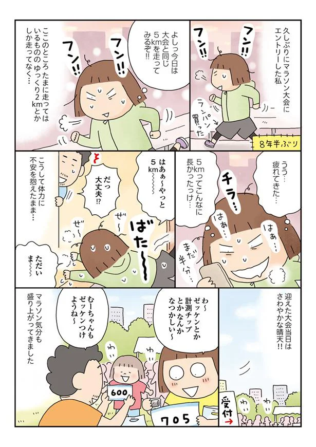 久しぶりにマラソン大会にエントリー