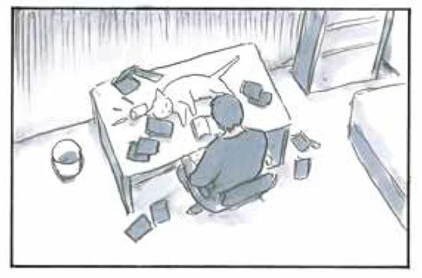 本を読んでてもおかまいなし!