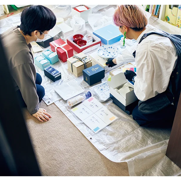 3▷ものを全部出すのはたいへん。でもプロが一緒なら負担も半分!